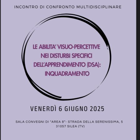 Corso “Le abilità visuo-percettive nei Disturbi Specifici d’Apprendimento”