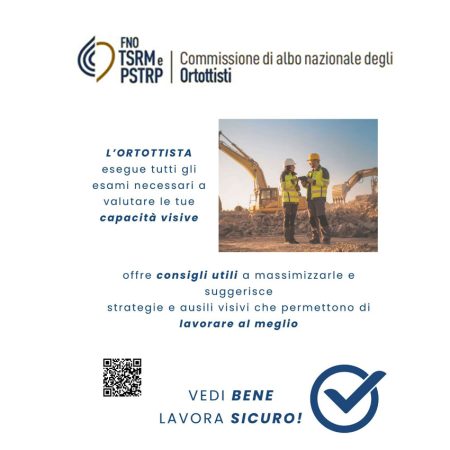VEDI BENE, LAVORA SICURO