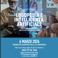 6 marzo 2026 - Giornata europea della Logopedia